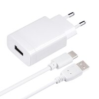 Forcell Netzladegerät mit USB Stecker Typ-C-2,4A...