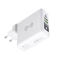 Forcell Multifunktionsladegerät 4in1 15W mit USB/USB...