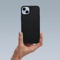 Silikon Hülle kompatibel mit Samsung Galaxy A34 5G Case TPU Soft Schwarz-Matt