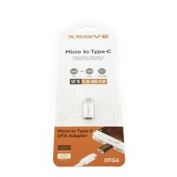 Tragbar Micro USB auf USB Typ C Adapter Stecker Konverter