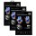 3X Schutz Glas 9H Tempered Glass Display Schutz Folie Screen Protector kompatibel mit Vivo Y80 Lite / Y25