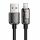CA-3140 Anti-Bruch Smartphone-Kabel USB zu IOS Schnell Ladegerät, 3A, 1,2m schwarz