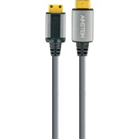 AINSTEIN High-Speed Mini HDMI Kabel mit Ethernet 2,0m, HDMI Mini Stecker > HDMI Stecker