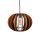 Luxel Avize Sphere AV10 Pendelleuchte Deckenleuchte E27 Innenraumleuchte Deckenlampe Pendellampe Walnuss