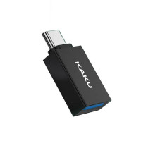 KAKU KSC-532 Adapter USB Typ C auf USB Konverter OTG USB-C - USB Datenübertragung und Aufladung Schwarz