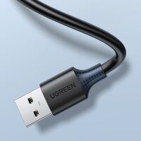 Ugreen Verlängerungskabel (weiblich) Universalkabel  USB 2.0 Adapter (männlich) 0,5m Schwarz (US103)