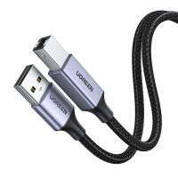 Ugreen USB Typ B Druckerkabel (männlich) - USB 2.0 (männlich) 480 Mbps 5m schwarz (US369 90560)