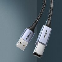 Ugreen USB Typ B Druckerkabel (männlich) - USB 2.0 (männlich) 480 Mbps 5m schwarz (US369 90560)