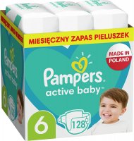 Pampers Active Baby Dry Windeln Größe 6,...