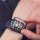 Wozinsky Schutzglas Full Glue kompatibel mit Samsung Galaxy Watch Fit 2 Schwarz