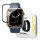 Wozinsky Schutzglas Full Glue kompatibel mit Apple Watch 7/8 (41mm) Schwarz