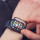 Schutzglas Full Glue kompatibel mit Huawei Watch GT 3 (46mm) Schwarz