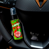 ShinyChiefs FLAVOUR BOMB Watermelon- Autoduft mit Wassermelone Geruch - Premium Lufterfrischer für den Auto-Innenraum, neutralisiert unangenehme Gerüche im Auto, hochergiebig, Pumpsprühflasche, 50ml