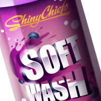 ShinyChiefs SOFTWASH - PH NEUTRAL SHAMPOO Autoshampoo mit hoher Reinigungskraft - Für schonende Autowäsche 500ml