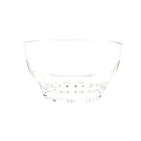 Pasabahce – Glasschalen mit rotem Deckel – 105 mm – 3er-Set