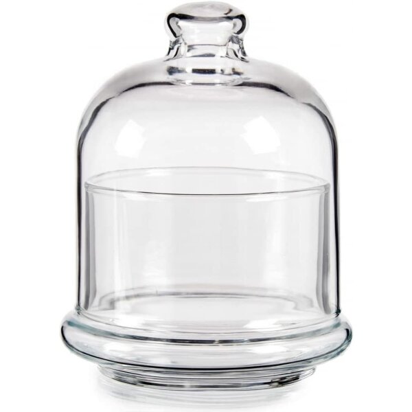 Pasabahce Bonboniere Mini Glas mit Sockel 16 x 9, Kristall Transparent