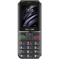 MaxCom Comfort MM735, Balken, Single SIM, 5,59 cm (2.2 Zoll), Bluetooth, 1400 mAh, Schwarz