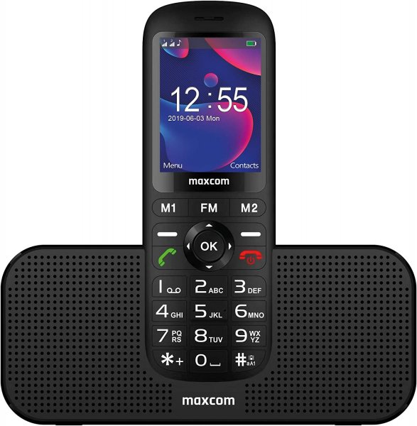 Maxcom Telefon MM740 mit Lautsprecher 2G 2,4" Display 1200 mAh