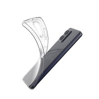 Silikon Hülle Basic kompatibel mit MOTOROLA MOTO G73 5G Case TPU Soft Handy Cover Schutz Transparent