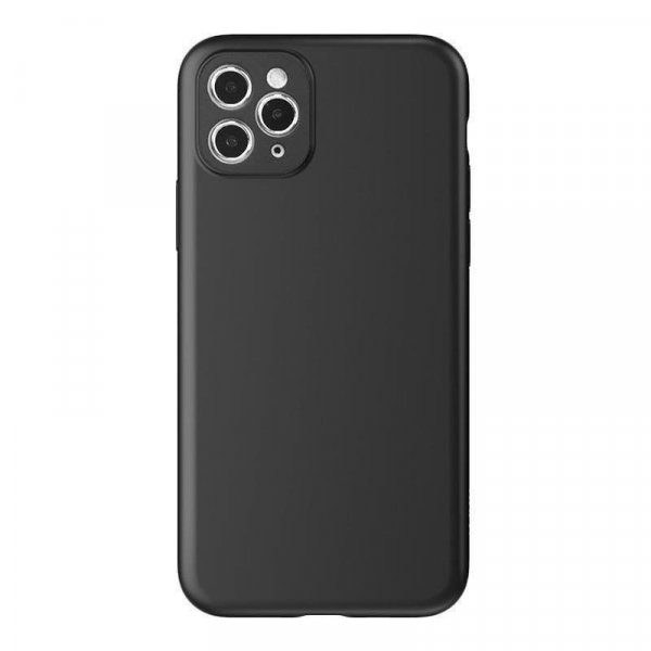 Silikon Hülle Basic kompatibel mit Motorola Moto G13 Case TPU Soft Handy Cover Schutz Schwarz