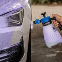 MAGIC FOAM LILA SCHAUM - farbiges Autoshampoo zur intensiven Vorwäsche - Foam Cleaner Auto mit starker Reinigungskraft - lackschonender Schaumreiniger, pH-neutral mit tollem Duft, 500ml