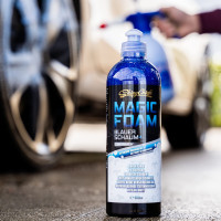 MAGIC FOAM BLAU SCHAUM - farbiges Autoshampoo zur intensiven Vorwäsche - Foam Cleaner Auto mit starker Reinigungskraft - lackschonender Schaumreiniger, pH-neutral mit tollem Duft, 500ml