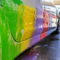 MAGIC FOAM BLAU SCHAUM - farbiges Autoshampoo zur intensiven Vorwäsche - Foam Cleaner Auto mit starker Reinigungskraft - lackschonender Schaumreiniger, pH-neutral mit tollem Duft, 500ml