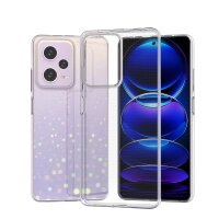 Ultra Clear 0.5mm Hülle kompatibel mit Xiaomi Redmi Note 12 Pro Thin Cover Transparent