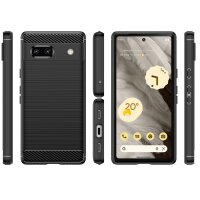 Carbon Case kompatibel mit Motorola Moto G53 flexible...