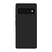 Silikon Hülle Basic kompatibel mit Google Pixel 8 Pro Case TPU Soft Handy Cover Schutz in Schwarz