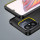 Carbon-Hülle kompatibel mit Xiaomi Redmi 12C Flexible Silikon-Carbon-Abdeckung Schwarz