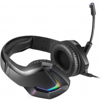 Varr Gaming RGB Headset MIC VH8050 Gaming-Kopfhörer mit Stereo-Subwoofer und Mikrofon Schwarz