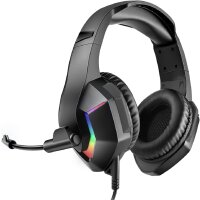 Varr Gaming RGB Headset MIC VH8050 Gaming-Kopfhörer mit Stereo-Subwoofer und Mikrofon Schwarz