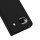 Skin Pro Hülle kompatibel mit Google Pixel 7a Flip Card Wallet Stand Schwarz