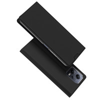Skin Pro Hülle kompatibel mit Xiaomi Redmi Note 12 Cover Flip Card Wallet Stand schwarz