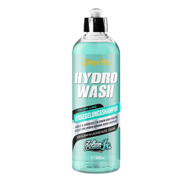 ShinyChiefs HYDRO WASH - VERSIEGELUNGSSHAMPOO speziell für Glanz- und Lackschutzfolien 500ml