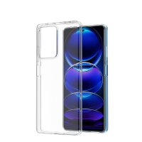 Ultra Clear 0.5mm Hülle kompatibel mit Xiaomi Redmi Note 12 Pro Plus Thin Cover Transparent