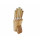Schäfer Messerblock Messerset 6-teilig Bambusblock Langhaltende Schneidqualität