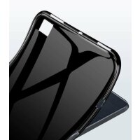 Slim Case Cover kompatibel mit Huawei Matepad Pro 11 2022 Flexible Silikonhülle Schwarz