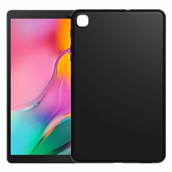 Slim Case Cover kompatibel mit Lenovo P11 2. Gen.11.5" Flexible Silikonhülle Schwarz