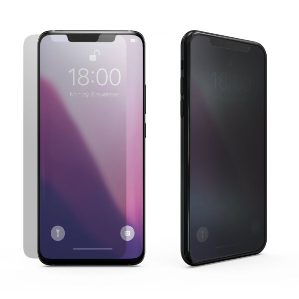 Privacy Glass Schutzglas kompatibel mit Xiaomi Redmi Note 12 4G mit Anti Spy Blickschutzfilter