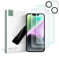 4in1 Displayschutz Set Schutzglas Kameraschutz kompatibel...