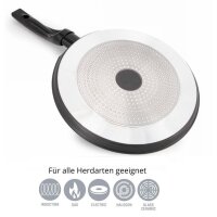 Pfannkuchen Pfanne Anti Haft ø28cm Induktion Marmor Pancake