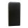 Flip Case kompatibel mit iPhone 14 Plus Handy Tasche vertikal aufklappbar Schutzhülle Klapp Hülle Schwarz