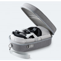 Joyroom Case kompatibel mit Oculus Oculus Quest 2 VR-Brille geschlossenen Tasche mit verstärkten Wänden Grau (JR-QB1)