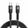 Wozinsky Ladekabel USB Typ C Kabel - iPhone Anschluss Power Delivery 18W Schwarz
