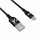 Wozinsky Ladekabel Schnellladekabel USB Kabel - MicroUSB 2.4A Schwarz