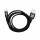 Wozinsky Ladekabel Schnellladekabel USB Kabel - MicroUSB 2.4A Schwarz