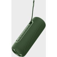 Bluetooth 5.0 Lautsprecher 10W, USB AUX FM RGB-Licht, 2000mAh Grün