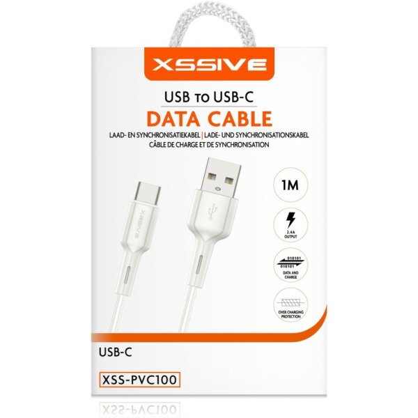 Lade- und Datenkabel Kompatibel mit USB-C Auto Disconnect 1m